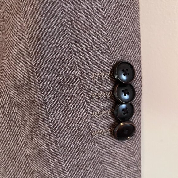 Chevron Blazer Brown par Simons - Le 31 - Picture 6 of 7